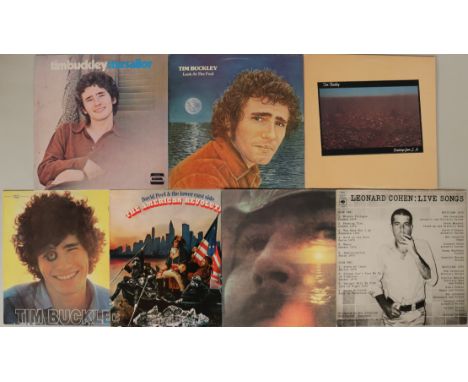 TIM BUCKLEY/FOLK-ROCK - 7 x fantastic LPs. Buckley titles are Goodbye And Hello (EKS 7318 UK 1st pressing stereo EKS 7318 - E