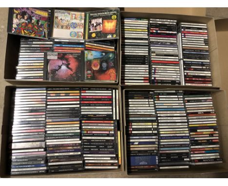 ROCK CD COLLECTION - superb collection of approximately 370 mainly Classic Rock & Prog CDs to include the likes of Arzachel, 