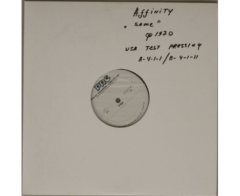 AFFINITY - S/T - US TEST PRESSING - A US test pressing of the fantastic Linda Hoyle fronted Affinity's first and only LP (Phi