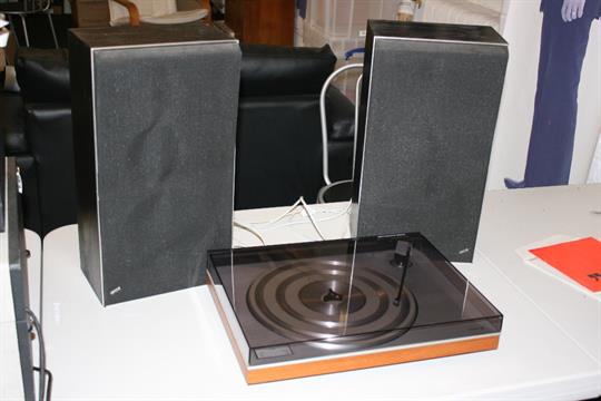 Turntable Speakers Bang Olufsen Beogram 13 Beovox 2702 Speakers Very Clean Example