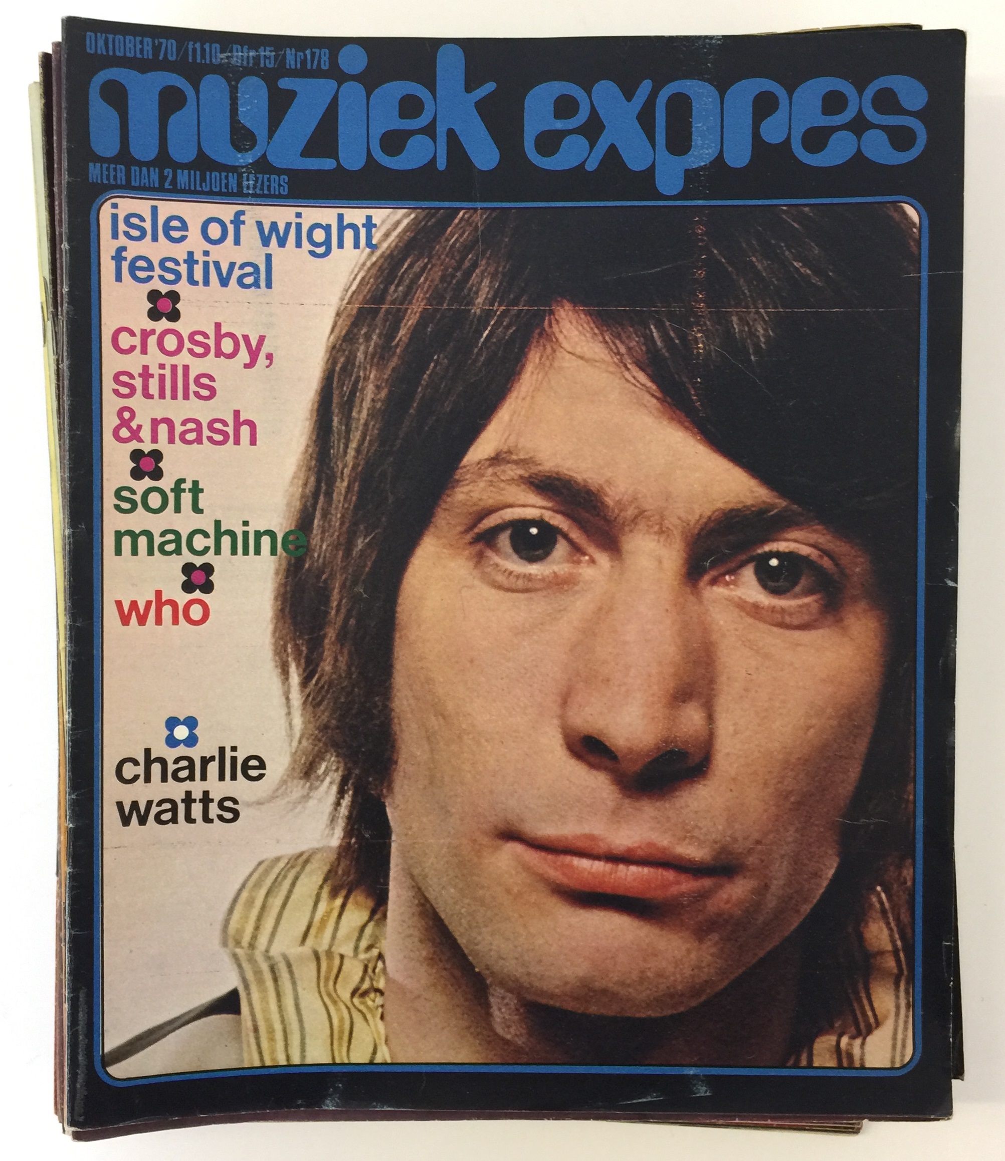 1969 Dutch Muziek Expres - 35x Copies Of Dutch Music Magazine Muziek 