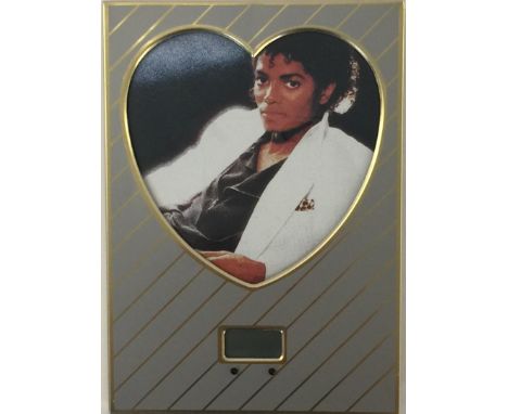 MICHAEL JACKSON OWNED PHOTO FRAME - A 3.5 x 5" photo frame once owned by Michael Jackson. Sold originally as part of the 'Jac