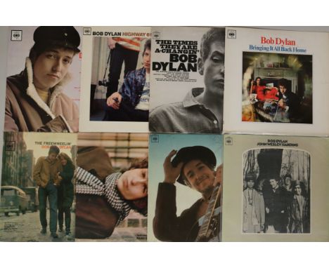 BOB DYLAN - LPs - A retrospective look back at the genius of Mr Zimmerman with these 21 x LPs. Titles include The Freewheelin