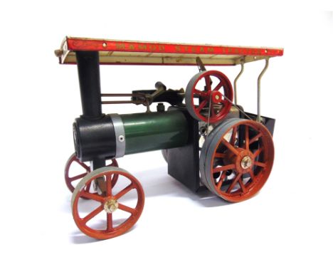 A MAMOD NO.TE1A, STEAM TRACTOR  complete with scuttle and burner (lacking control rod), unboxed.