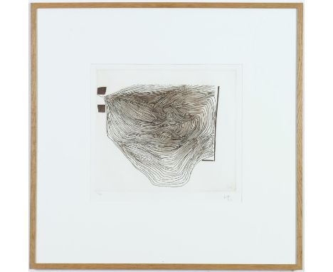VICTOR PASMORE, hand signed etching, variations: points of contact 1074, 66cm x 45cm. (Subject to ARR - see Buyers Conditions