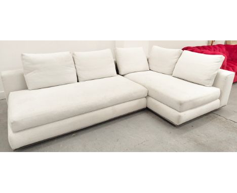 MINOTTI CORNER SOFA, 160cm D x 260cm W.