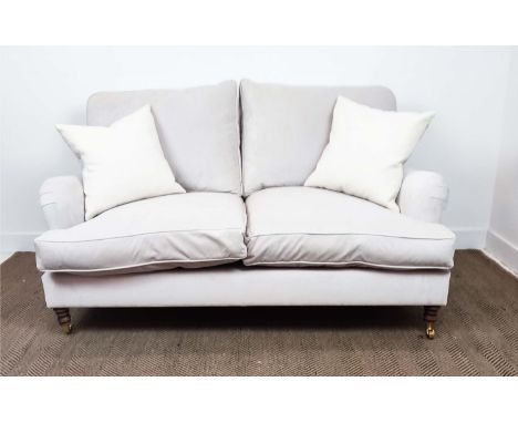 HOWARD STYLE SOFA, 165cm W approx.