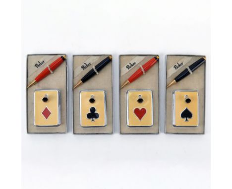 Vintage Parker Pen Bridge Set. Original box. Good condition. Shipping $53.00 (estimate $50-$100)
