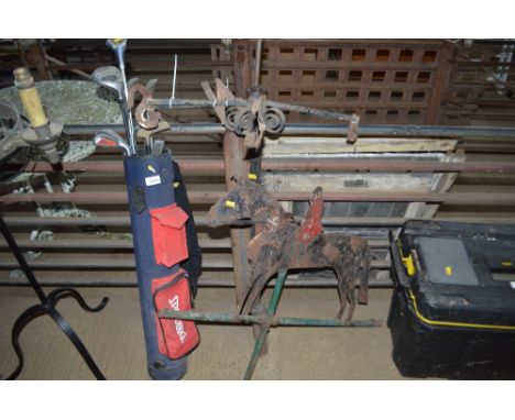 A weather vane