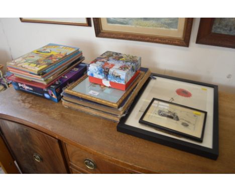 A quantity of annuals; books and prints