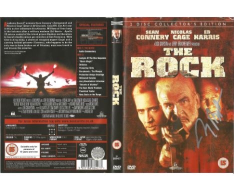 The Rock DVD sleeve signed by cast member Michael Biehn. The Rock is a 1996 American action thriller film directed by Michael