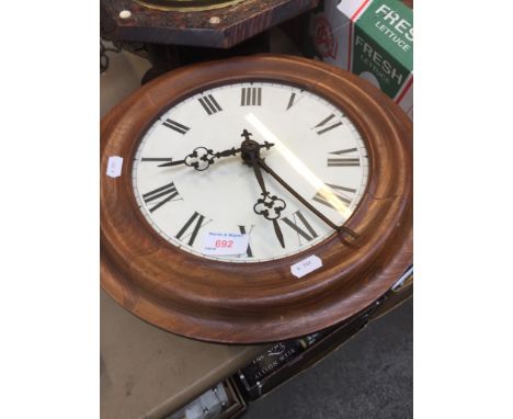 CIRCULAR ALARM WALL CLOCK    T1