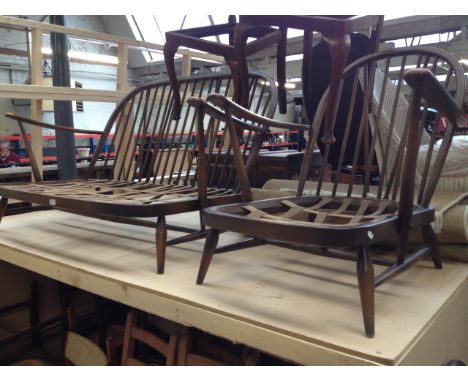 AM ERCOL TWO PIECE SUITE FRAME