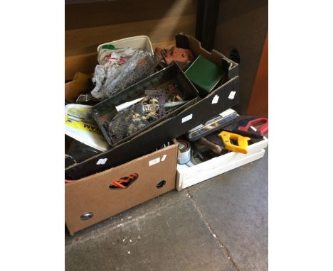 3 BOXES OF TOOLS