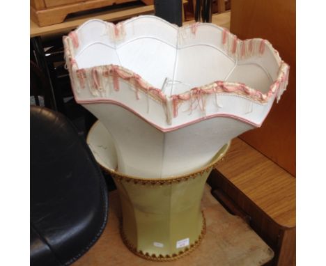 TWO LAMP SHADES