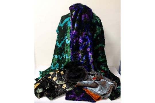 Georgina von best sale etzdorf velvet scarf