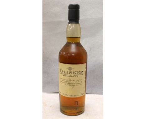 Talisker single malt Scotch whisky, 10yrs old. 70cl. 