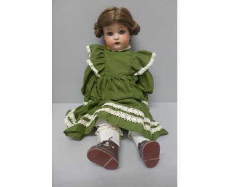 A Halbig K R doll, 46cm, a/f