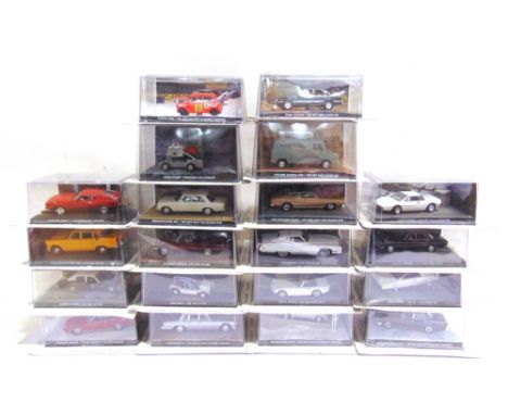 TWENTY 1/43 SCALE GE FABBRI JAMES BOND DIECAST MODEL VEHICLES  comprising those from You Only Live Twice (2); On Her Majesty'