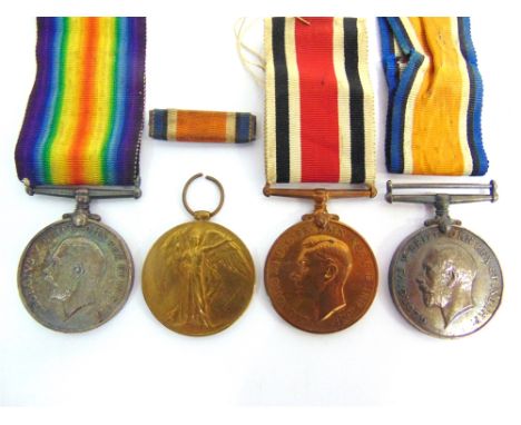 A GREAT WAR PAIR OF MEDALS TO PRIVATE J. KINGDOM, WILTSHIRE REGIMENT  comprising the British War Medal 1914-20 and Victory Me