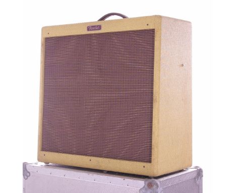 Bernie Marsden &amp; Bob Johnson (Steeleye Span) - 1994 Fender Blues-De Ville guitar amplifier, made in USA, ser. no. T-05544