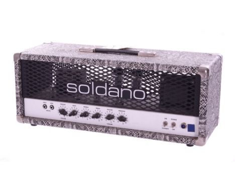 Bernie Marsden - Soldano Hot Rod 50 guitar amplifier head, made in USA, ser. no. 500520 *Acquired in Germany during recording