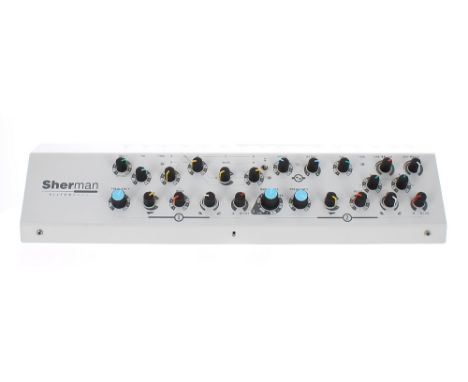 Sherman Filterbank analogue filter, made in Belgium, ser. no. 1219, with manual