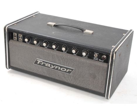Early 1970s Traynor YSR-1 Custom Reverb guitar amplifier head, made in Canada