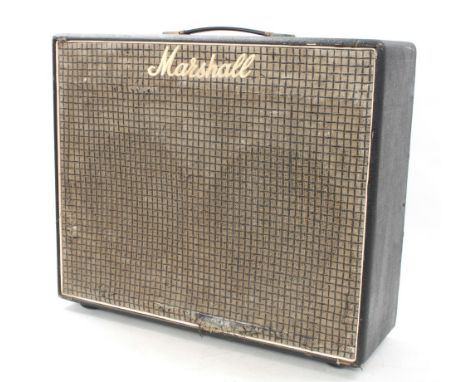 Jim Marshall - 1975 Marshall JMP Lead &amp; Bass 50 guitar amplifier, made in USA, fitted with a pair of Celestion G12M 12" s