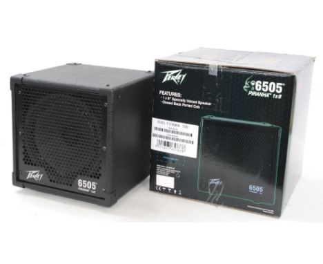 Peavey 6505 Piranha 1 x 8 guitar amplifier speaker cabinet, boxed