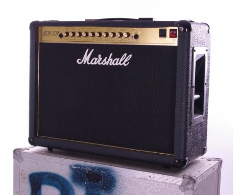Bernie Marsden - 1990 Marshall JCM 900 model 4502 50 watt High Gain Dual Reverb guitar amplifier, made in England, ser. no. Y