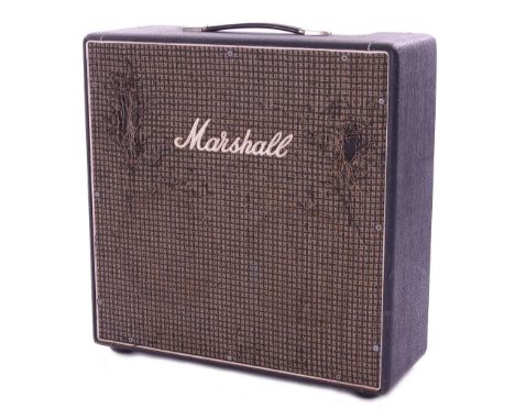 Bernie Marsden - 1974 Marshall JMP Lead and Bass 20 2 x 10 combo guitar amplifier, made in England, ser. no. 4174F, enclosing