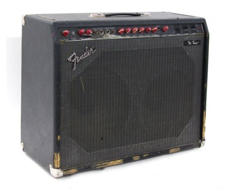 Fender The Twin guitar amplifier, made in USA, ser. no. LO-47976, in tired condition