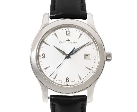 JAEGER LECOULTRE Master Control 147.8.37S Herrenuhr. Edelstahl mit Saphirglasboden. Automatik-Werk, Kal. 899 mit guten Gangwe