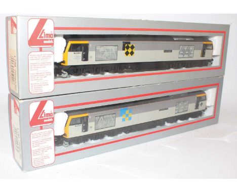 A Lima 00 gauge Class 60 Railfreight diesel locomotive group to include No. 205022 Railfreight Coal Sector, Lochnagar diesel 