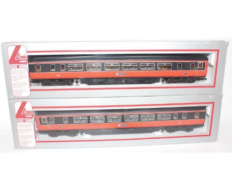 A Lima No. 204840 00 gauge Class 156 Strathclyde Transport two piece DMU, both pieces housed in the original window boxes
