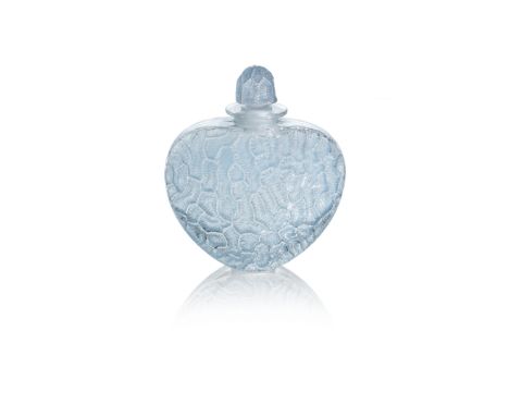 René Lalique (French, 1860-1945)A Pre-War 'Gri-Gri' Perfume Bottle for Volnay, design introduced in 1924clear glass, mould-bl