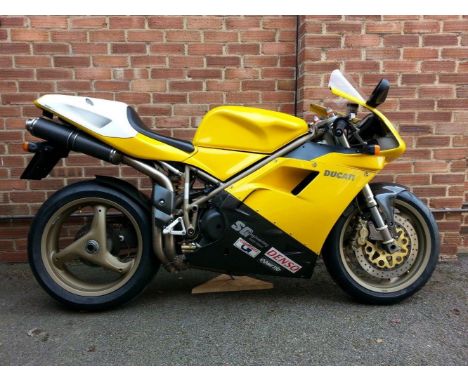 1998 Ducati 748SPSRegistration no. R812 RGMFrame no. ZDM748S007427Engine no. ZDM748W007515Odometer reading: 21,912 miles (Not