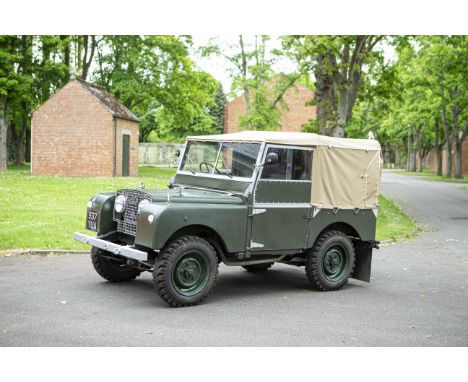 1952 Land Rover Series IRegistration no. 937 YUAChassis no. 26105302Odometer Reading: 155MoT Expiry: n/a Charm-laden Series I