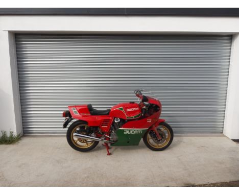 1986 Ducati 1,000cc Mike Hailwood Replica 'Mille'Registration no. C479 JGLFrame no. ZDM1000R100700Engine no. ZDM1000100905Odo