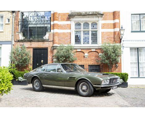 1968 Aston Martin DBSRegistration no. SJD 8FChassis no. 400/5040/ROdometer Reading: 78,000MoT Expiry: Exempt *First-rate hist