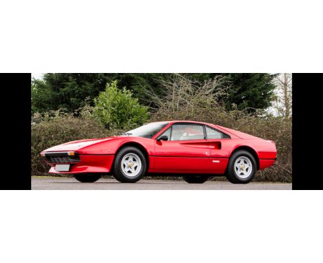 1981 Ferrari 208GTBCoachwork by PininfarinaRegistration no. TDV 68WChassis no. F106CB33911Odometer Reading: 65,200MoT Expiry: