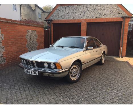 1986 BMW 628 CSIRegistration no. C894 WDGChassis no. WBAEA820108165522Odometer: 71000MOT: 14/10/2020*Good History File*Runs a