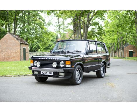 1991 Land Rover Range Rover CSKRegistration no. H254JNFChassis no. SALLHABM3GA462052Odometer Reading: 110,000MoT Expiry: TBC 