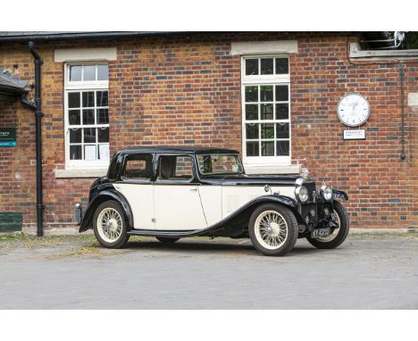 1933 Alvis SA 16.95 SaloonRegistration no. KY 4232Chassis no. 10301Odometer Reading: TBAMoT Expiry: Exempt *Bodywork restored