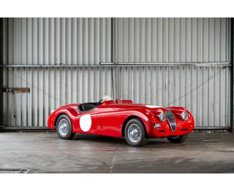 1954 Jaguar XK120Registration no. JUH1Chassis no. S661172Odometer Reading: TBAMoT Expiry: Exempt This XK120 has a competition