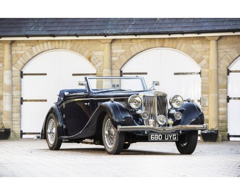 1939 MG WA Drophead CoupéRegistration no. 680 UYGChassis no. WA 0417Mileage: TBAMoT: Exempt *Restored between 2008 and 2014*C