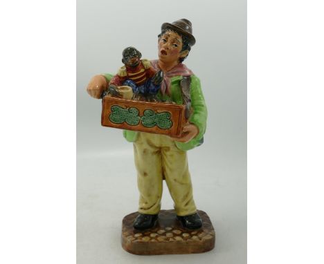 Royal Doulton character figure Organ Grinder HN2173. 