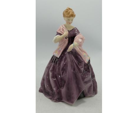 Royal Worcester Lady Figure First Dance: 