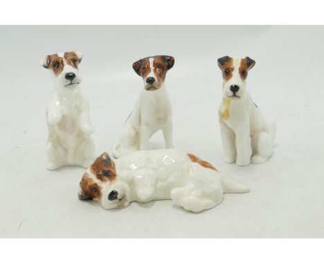 Four Royal Doulton K Series Terriers(4) 